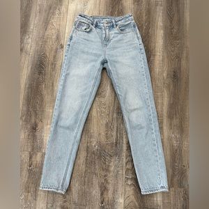 American Eagle Strigid Mom Jeans (000)